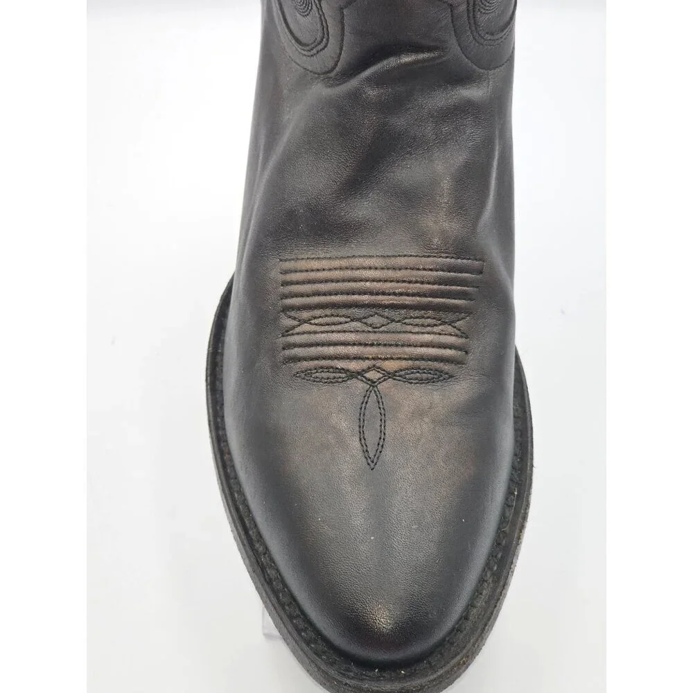 Cody James Men's Brown Metallic Western Leather Round Toe Boots Size 8.5D 2552 - Picture 14 of 16